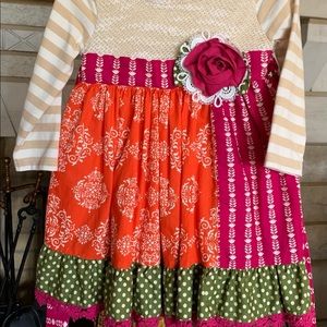 Toddler Girls Counting Daisies Dress